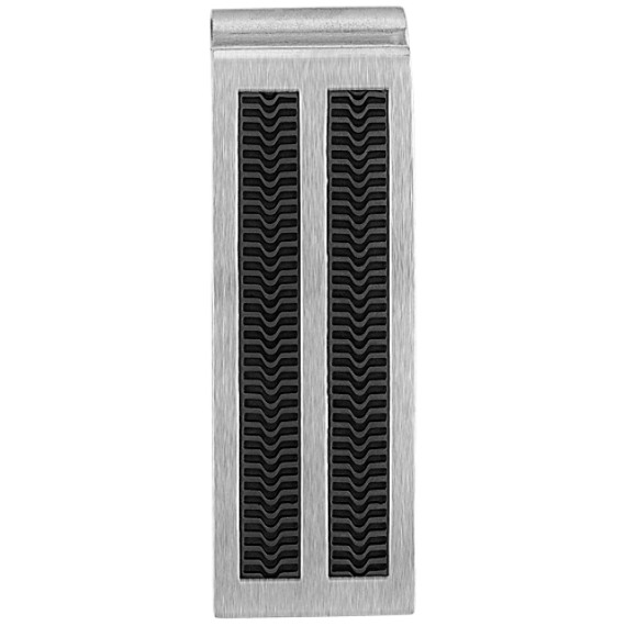 Stainless Steel and Rubber Money Clip Stainless Steel and Rubber Money Clip