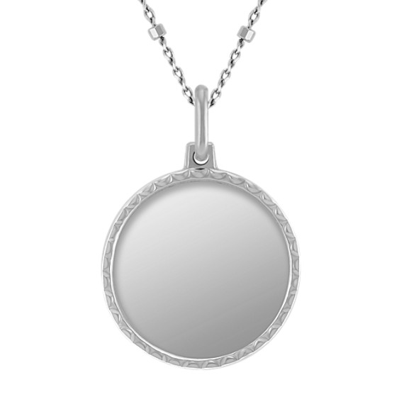 14k White Gold Capri Necklace (18") 14k White Gold Capri Necklace (18")