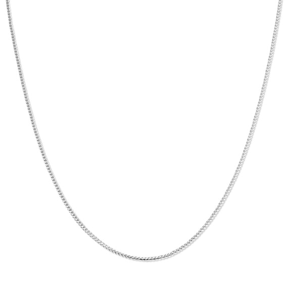 14k White Gold Diamond Cut Chain (18") 14k White Gold Diamond Cut Chain (18")