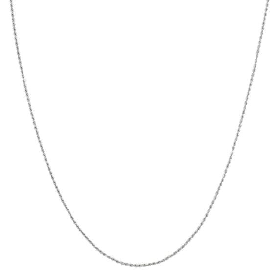 14k White Gold Rope Chain (20") 14k White Gold Rope Chain (20")