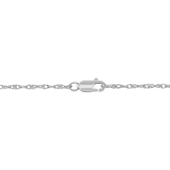 14k White Gold Spinning Locket (18 in.) 14k White Gold Spinning Locket (18 in.)
