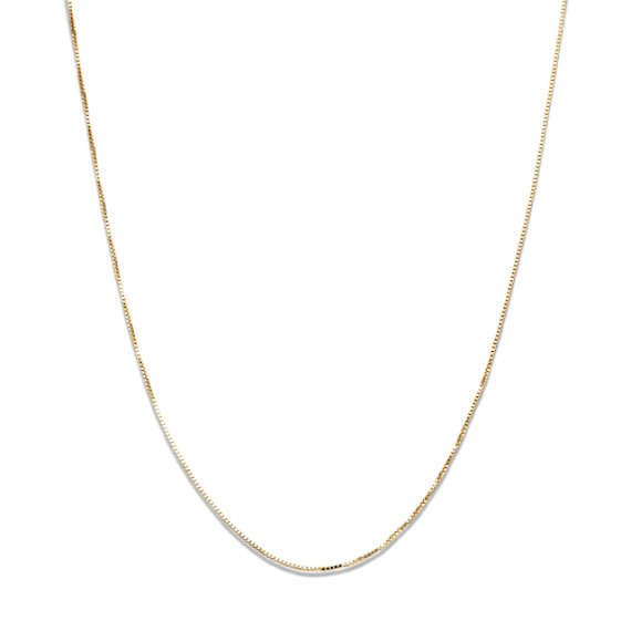 14k Yellow Gold Box Chain (20") 14k Yellow Gold Box Chain (20")
