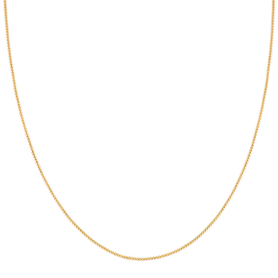 14k Yellow Gold Diamond Cut Chain (18") 14k Yellow Gold Diamond Cut Chain (18")