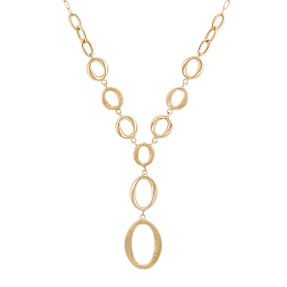 14k Yellow Gold Necklace (17") 14k Yellow Gold Necklace (17")