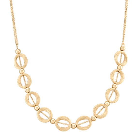 14k Yellow Gold Necklace (17") 14k Yellow Gold Necklace (17")