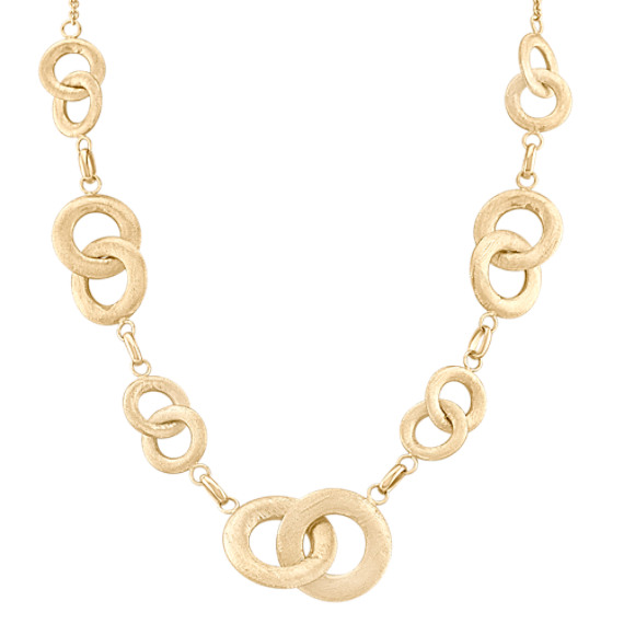 14k Yellow Gold Necklace (17") 14k Yellow Gold Necklace (17")