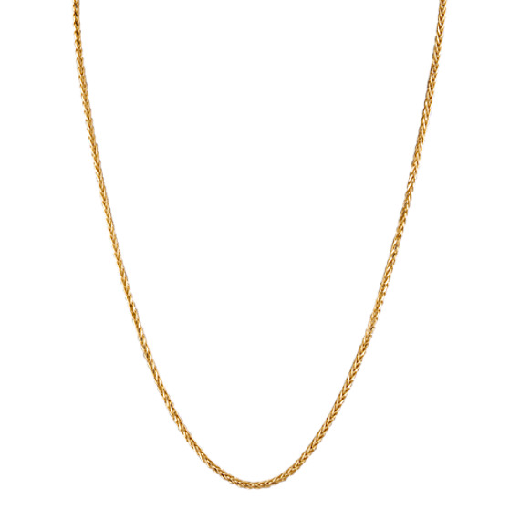 14k Yellow Gold Wheat Chain (18") 14k Yellow Gold Wheat Chain (18")