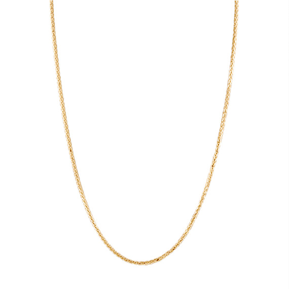 14k Yellow Gold Wheat Chain (20") 14k Yellow Gold Wheat Chain (20")