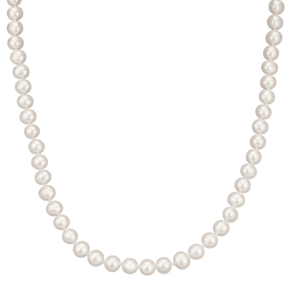 6mm Cultured Freshwater Pearl Strand (16") 6mm Cultured Freshwater Pearl Strand (16")