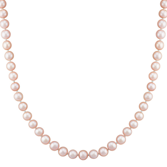 6mm Pink Cultured Freshwater Pearl Strand (30") 6mm Pink Cultured Freshwater Pearl Strand (30")