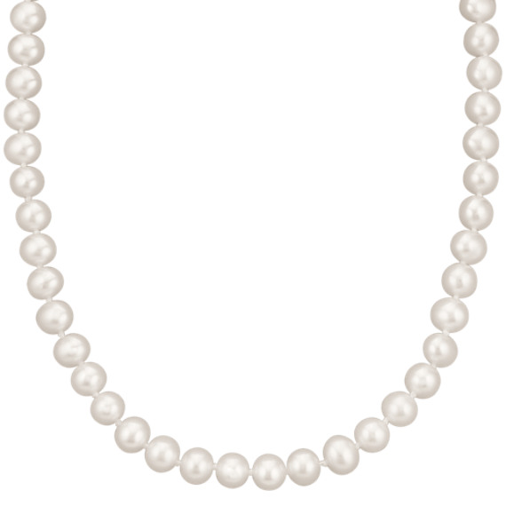 7mm Cultured Freshwater Pearl Strand (18") 7mm Cultured Freshwater Pearl Strand (18")