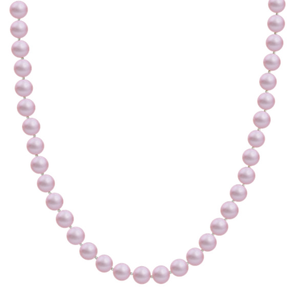 7mm Lavender Cultured Freshwater Pearl Strand (18") 7mm Lavender Cultured Freshwater Pearl Strand (18")