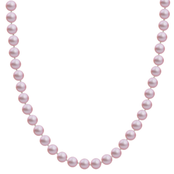 7mm Lavender Cultured Freshwater Pearl Strand (20") 7mm Lavender Cultured Freshwater Pearl Strand (20")