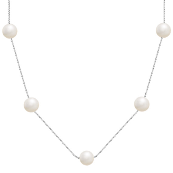 8mm Cultured Freshwater Pearl Necklace (18") 8mm Cultured Freshwater Pearl Necklace (18")
