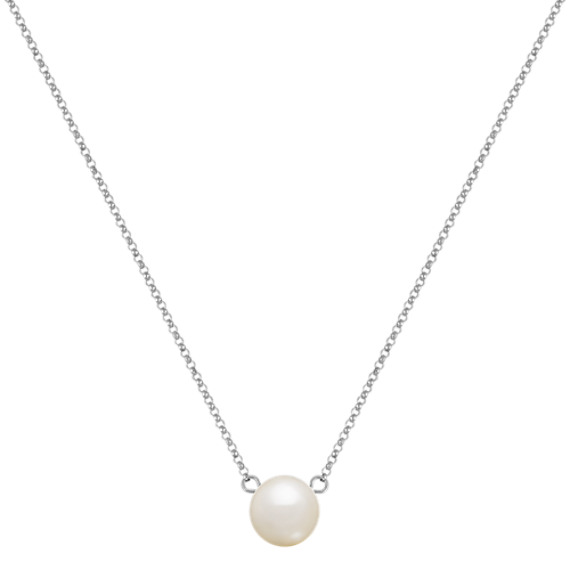 9mm Cultured Freshwater Pearl Necklace (17") 9mm Cultured Freshwater Pearl Necklace (17")