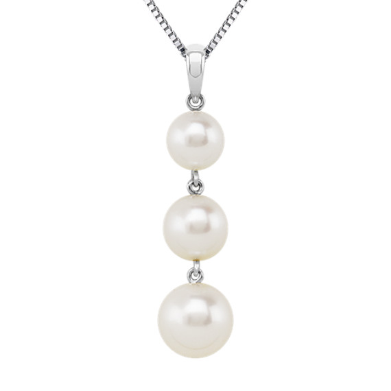 Cultured Freshwater Pearl Pendant (18") Cultured Freshwater Pearl Pendant (18")