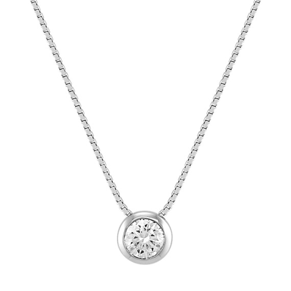Round Diamond Pendant (20") Round Diamond Pendant (20")