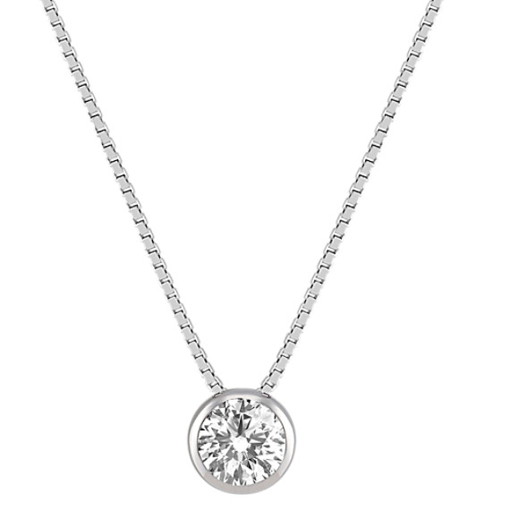Round Diamond Pendant (20") Round Diamond Pendant (20")