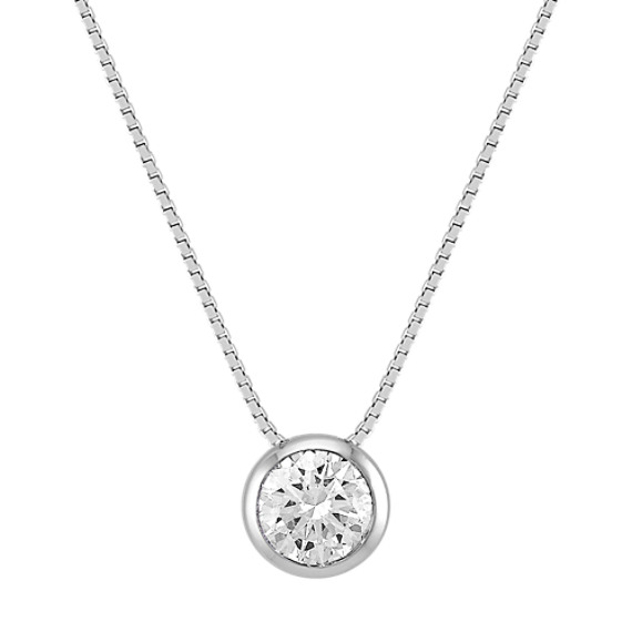 Round Diamond Pendant (20") Round Diamond Pendant (20")