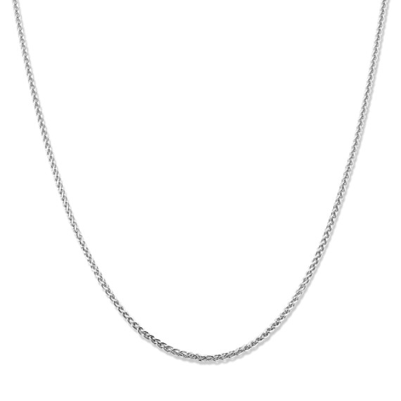 Sterling Silver Adjustable Wheat Chain (24") Sterling Silver Adjustable Wheat Chain (24")