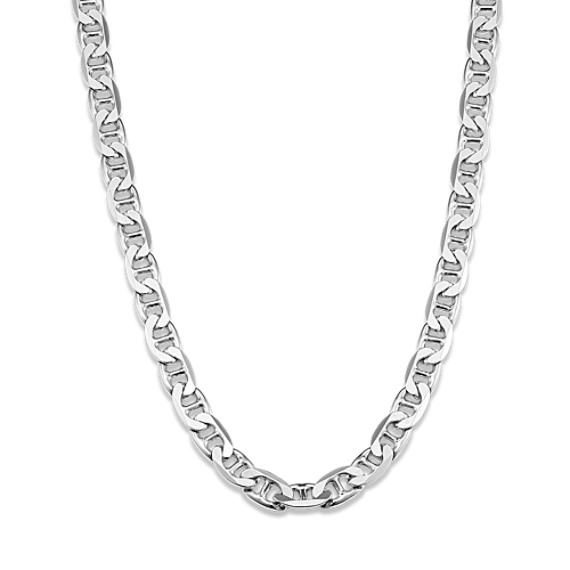 Sterling Silver Mariner Necklace (24") Sterling Silver Mariner Necklace (24")