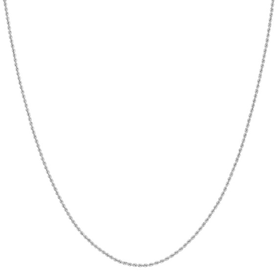 Sterling Silver Rope Chain (20") Sterling Silver Rope Chain (20")