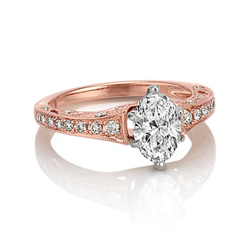 Wedding Rings Bands For Women Men Shane Co Rose Gold Wedding Rings