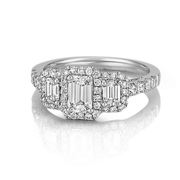 Mounted Bridal Rings Mounted Bridal Rings