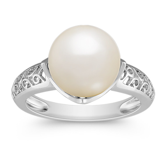 10mm Cultured South Sea Pearl Ring 10mm Cultured South Sea Pearl Ring