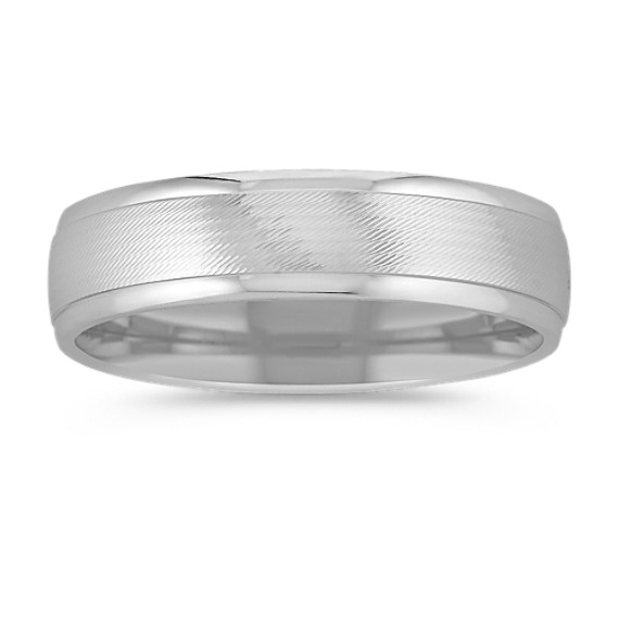 14k White Gold Comfort Fit Ring (6mm) 14k White Gold Comfort Fit Ring (6mm)