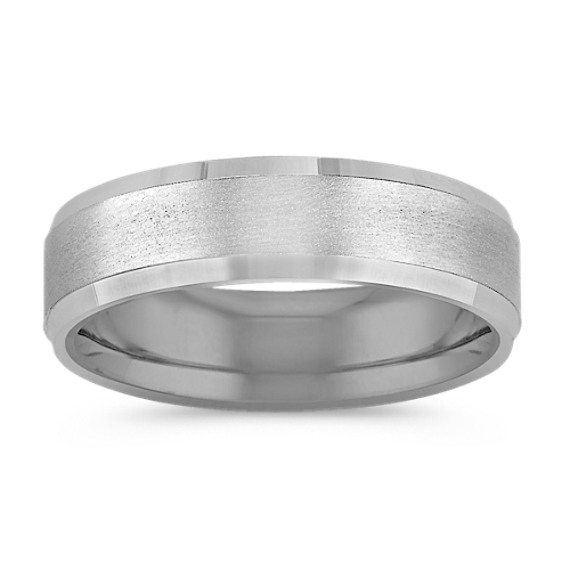 14k White Gold Comfort Fit Ring (6mm) 14k White Gold Comfort Fit Ring (6mm)