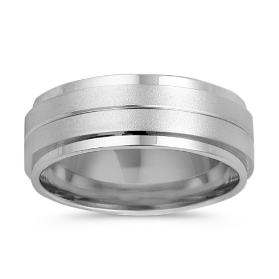 14k White Gold Ring (8mm) 14k White Gold Ring (8mm)