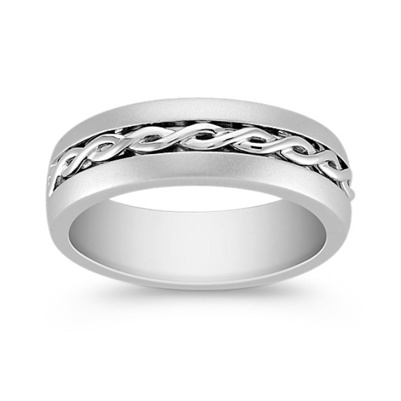 14k White Gold Ring (6.5mm) 14k White Gold Ring (6.5mm)