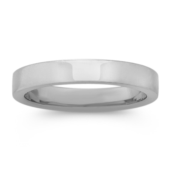 14k White Gold Wedding Band (3mm) 14k White Gold Wedding Band (3mm)