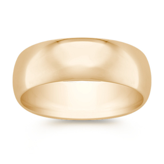 14k Yellow Gold Comfort Fit Ring (8mm) 14k Yellow Gold Comfort Fit Ring (8mm)