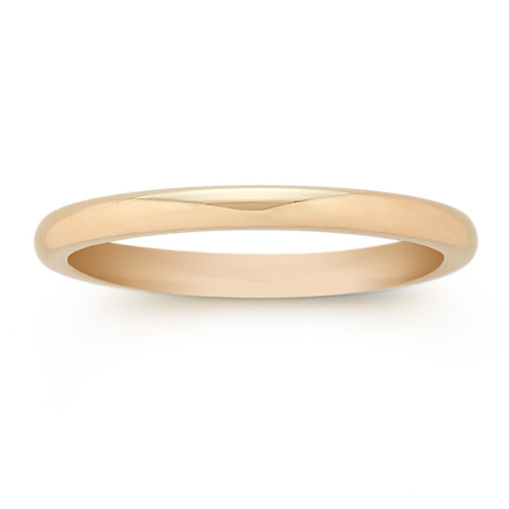 14k Yellow Gold Comfort Fit Wedding Band (2mm) 14k Yellow Gold Comfort Fit Wedding Band (2mm)