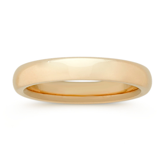 14k Yellow Gold Comfort Fit Wedding Band (3mm) 14k Yellow Gold Comfort Fit Wedding Band (3mm)