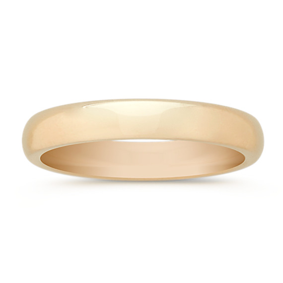 14k Yellow Gold Comfort Fit Wedding Band (4mm) 14k Yellow Gold Comfort Fit Wedding Band (4mm)