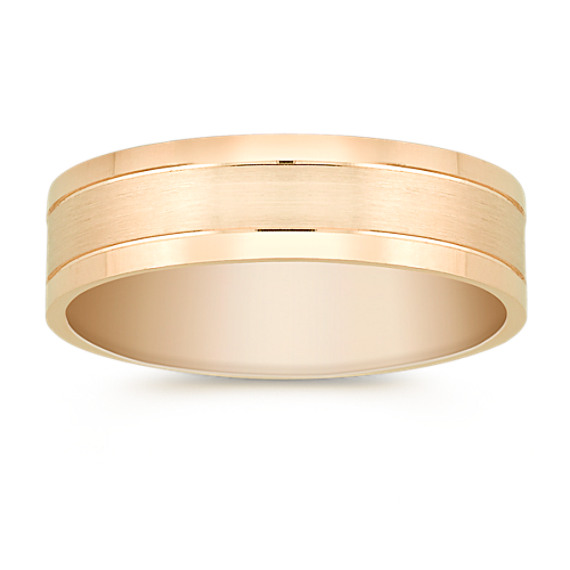 14k Yellow Gold Comfort Fit Wedding Band (6mm) 14k Yellow Gold Comfort Fit Wedding Band (6mm)