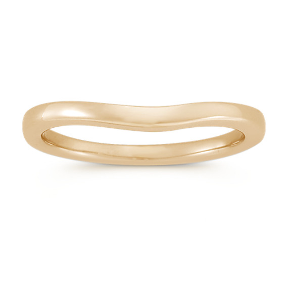 14k Yellow Gold Contour Wedding Band 14k Yellow Gold Contour Wedding Band