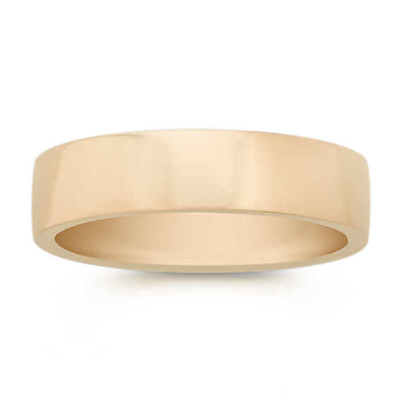 14k Yellow Gold Wedding Band (5mm) 14k Yellow Gold Wedding Band (5mm)