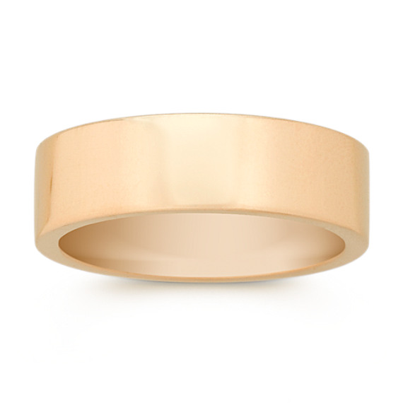 14k Yellow Gold Wedding Band (7mm) 14k Yellow Gold Wedding Band (7mm)