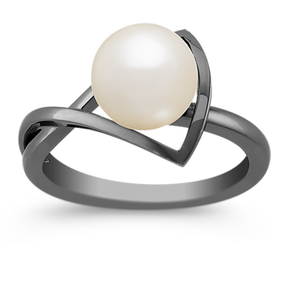 8mm Cultured Freshwater Pearl Ring 8mm Cultured Freshwater Pearl Ring