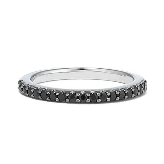 Black Sapphire Wedding Band Black Sapphire Wedding Band