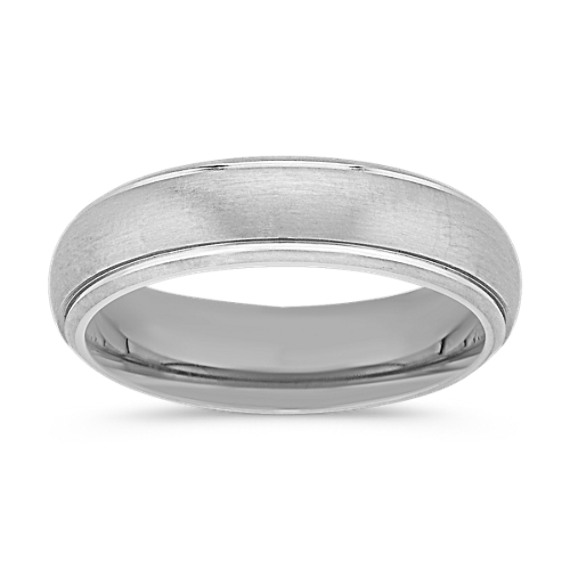 Brushed Titanium Ring (6mm) Brushed Titanium Ring (6mm)