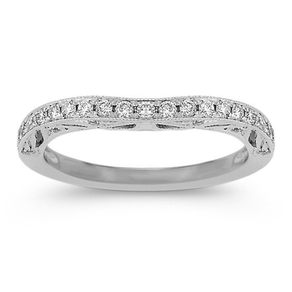 Contour Diamond Wedding Band Contour Diamond Wedding Band