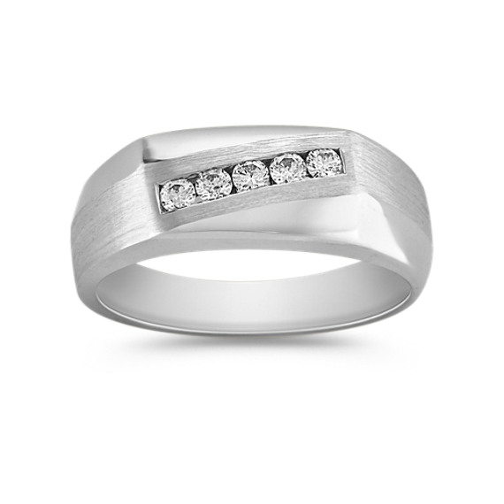 Diamond Ring with Channel Setting Diamond Ring with Channel Setting