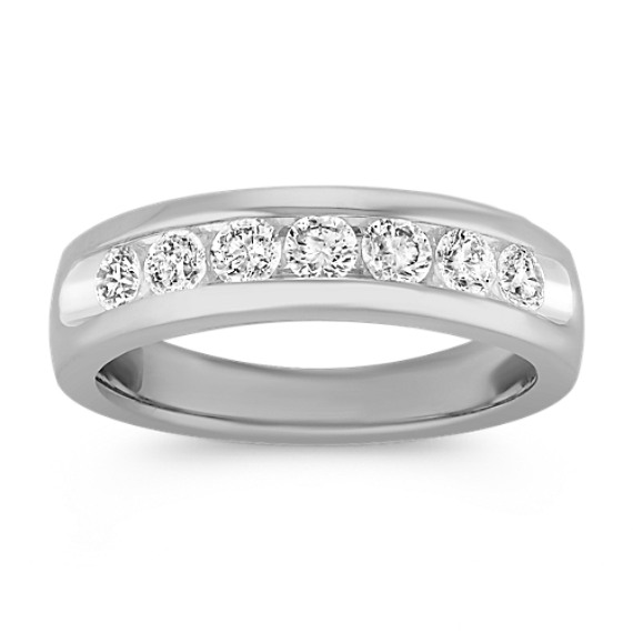 Diamond Ring with Channel-Setting Diamond Ring with Channel-Setting