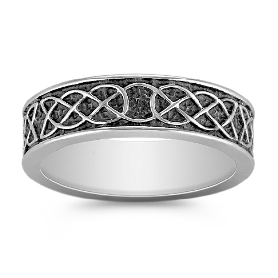 Engraved Comfort Fit Cobalt Ring (7mm) Engraved Comfort Fit Cobalt Ring (7mm)