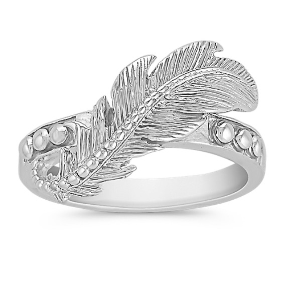 Feather Sterling Silver Ring Feather Sterling Silver Ring